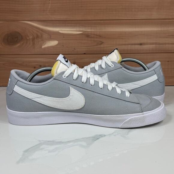 Nike Blazer Low Platform Sneakers Men's Casual Shoes Gray Sneakers Size 11.5 - Picture 13 of 16